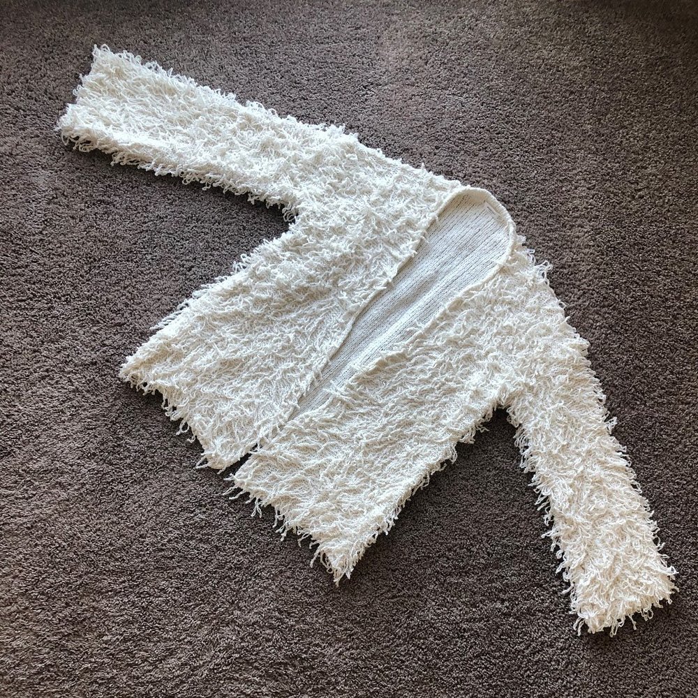 MANGO vest with RUFFLES